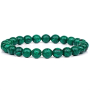 Malakit armbånd. Elastisk. 66 mm